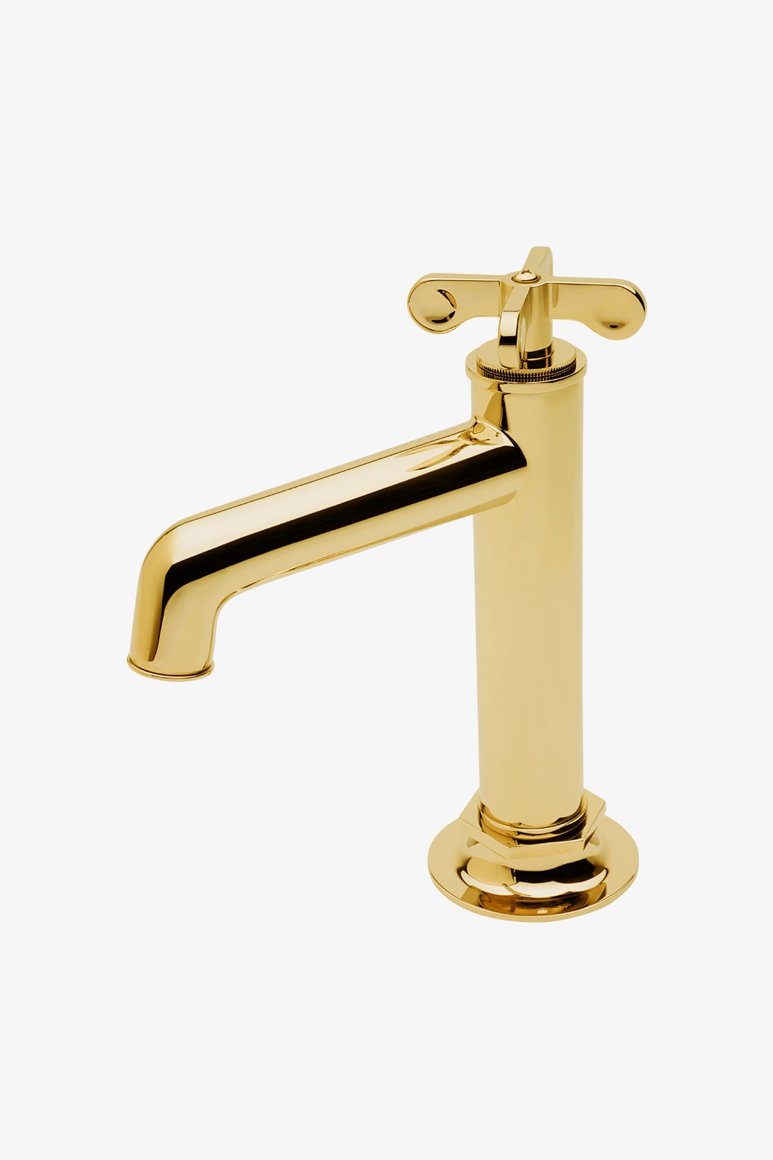 Henry One Hole Lavatory Faucet with Cross Handle