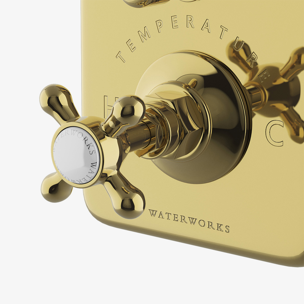 Highgate Integrated Thermostatic and Volume Control Trim with