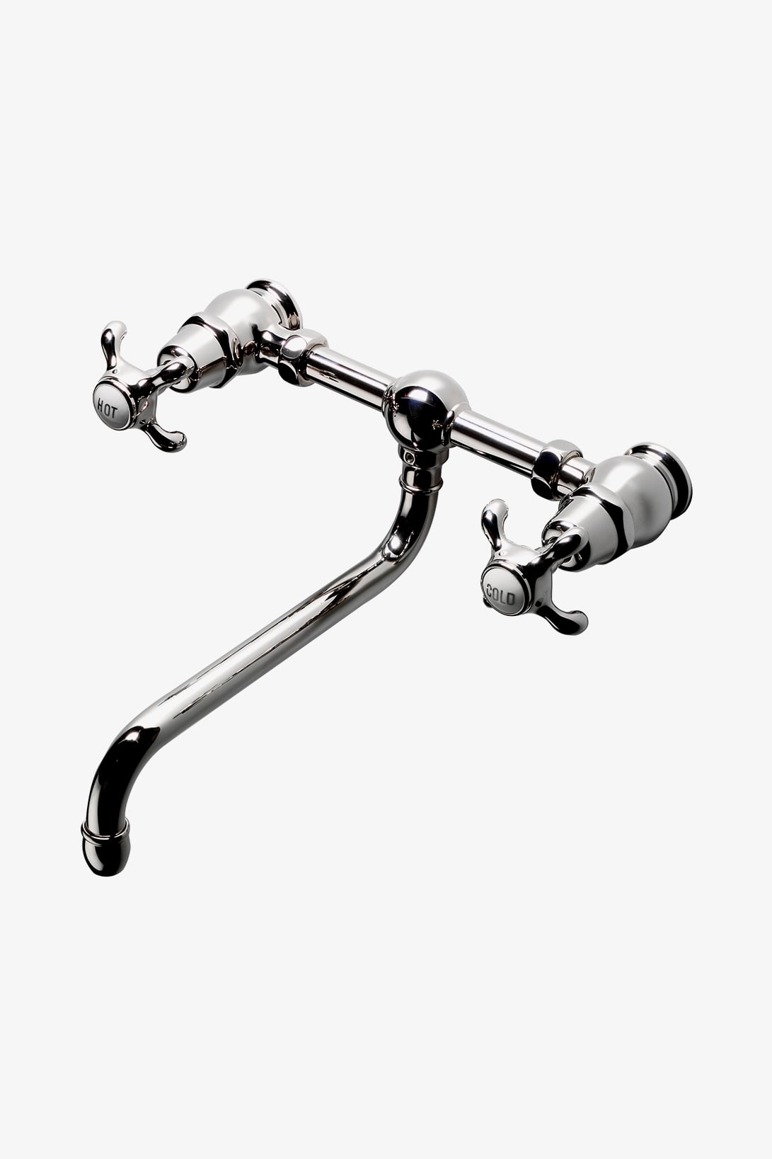 Discover Etoile Low Profile Two Hole Wall Mounted Lavatory Faucet