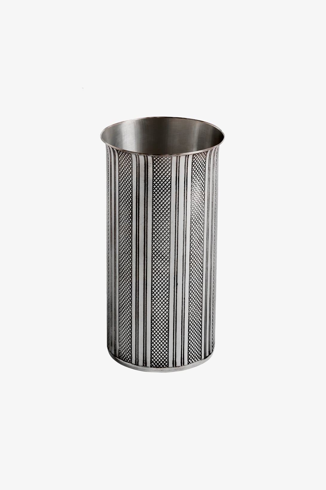 Engine Turned Pewter