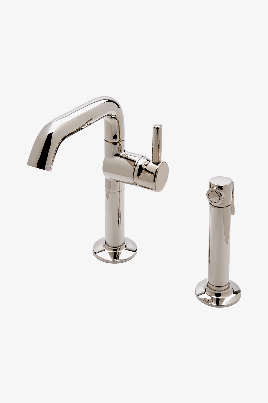 Discover .25 One Hole High Profile Kitchen Faucet, Short Metal