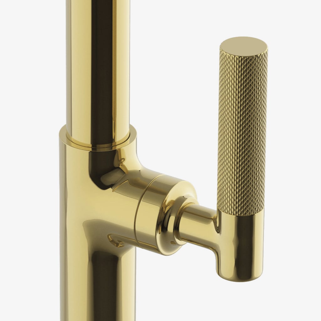 Discover Bond Union Series One Hole Lavatory Faucet with Guilloche