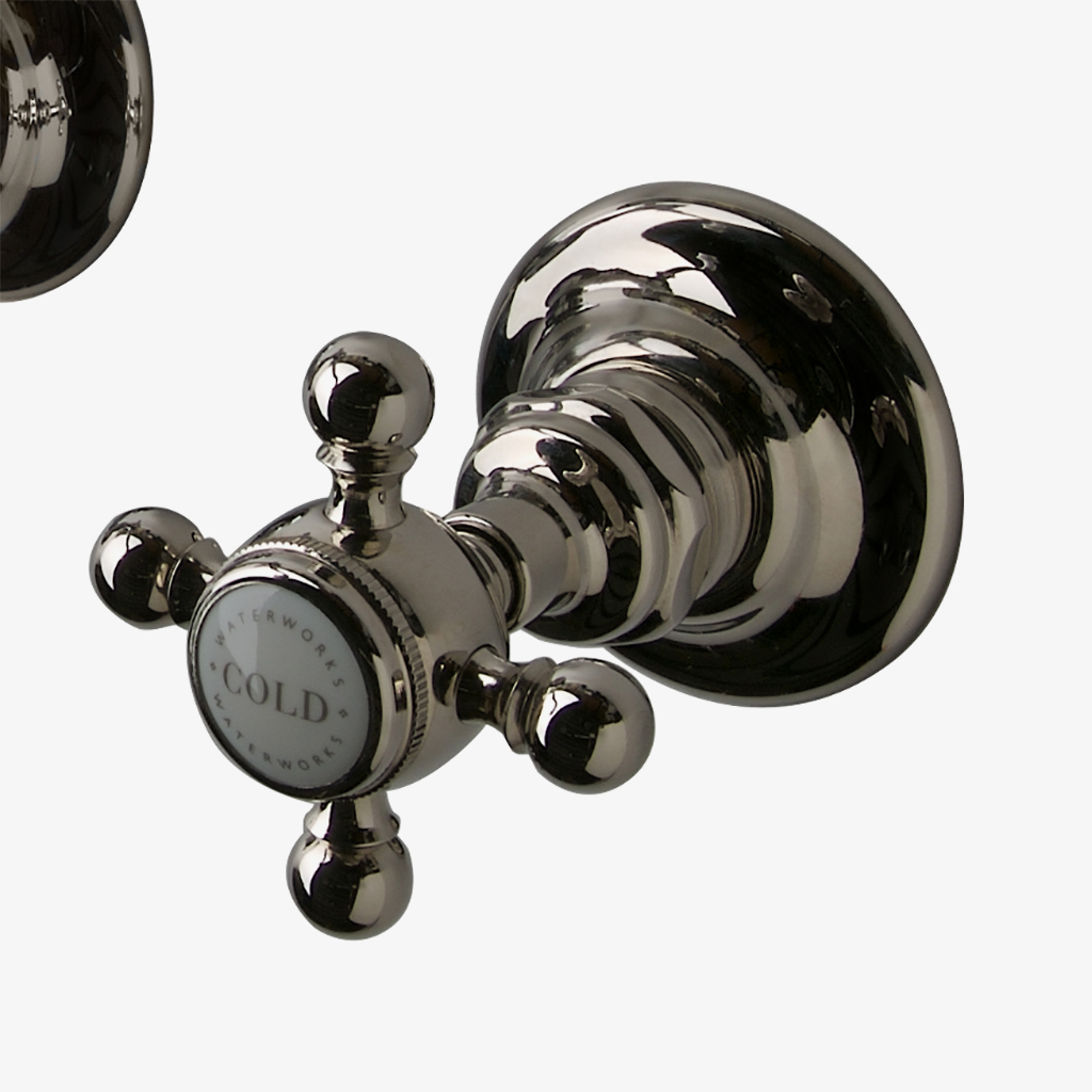 Discover Julia High Profile Three Hole Wall Mounted Lavatory