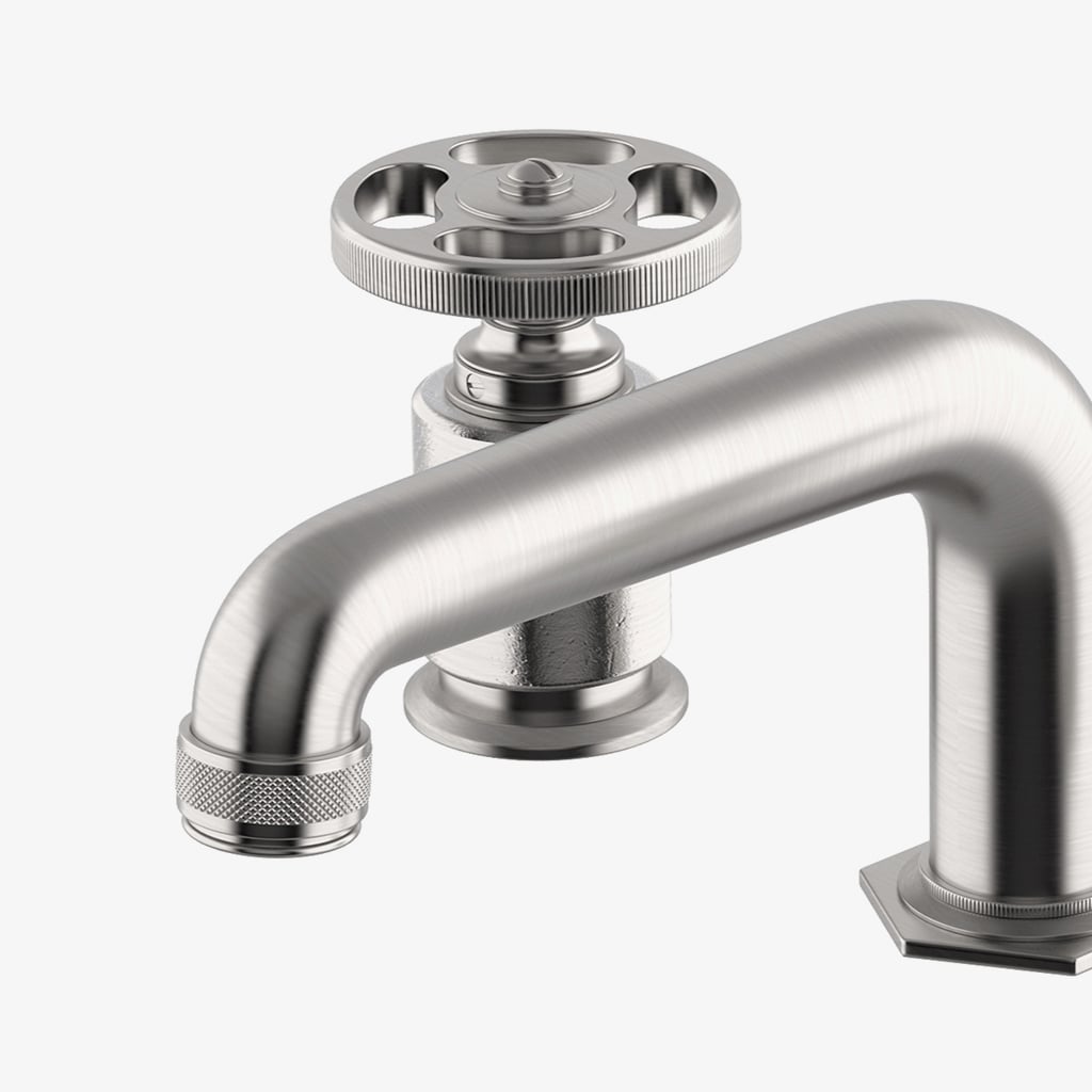 Discover R.W. Atlas Low Profile Three Hole Deck Mounted Lavatory