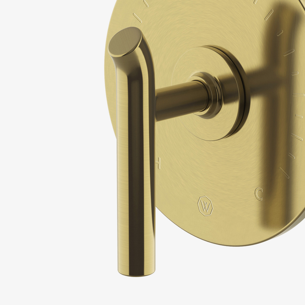 Discover Bond Solo Series Round Thermostatic Control Valve Trim