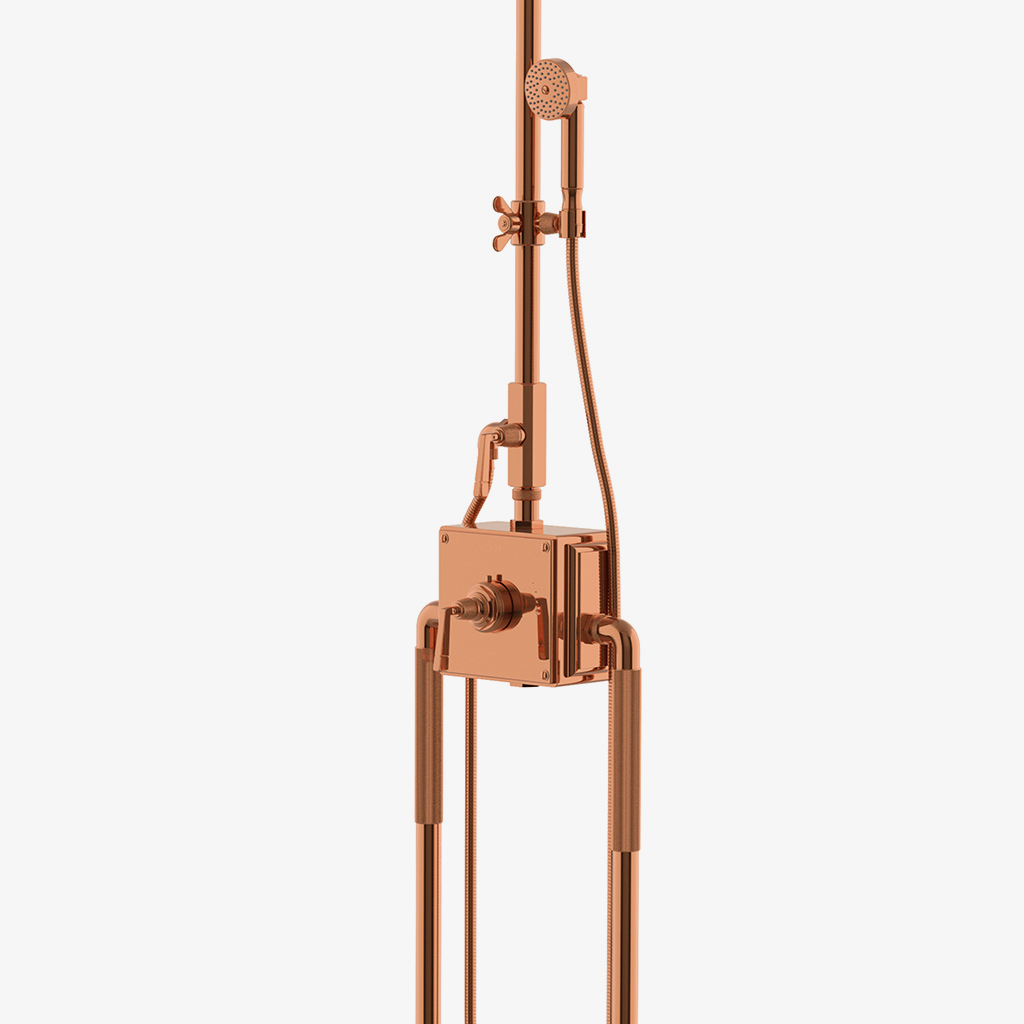 Discover R.W. Atlas Exposed Thermostatic System with Handshower