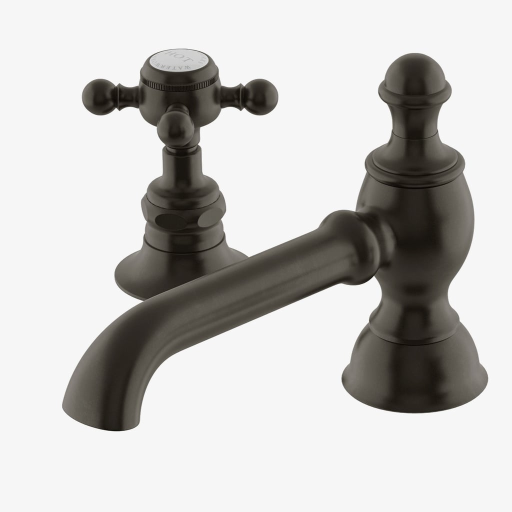 Discover Julia Low Profile Three Hole Deck Mounted Lavatory Faucet