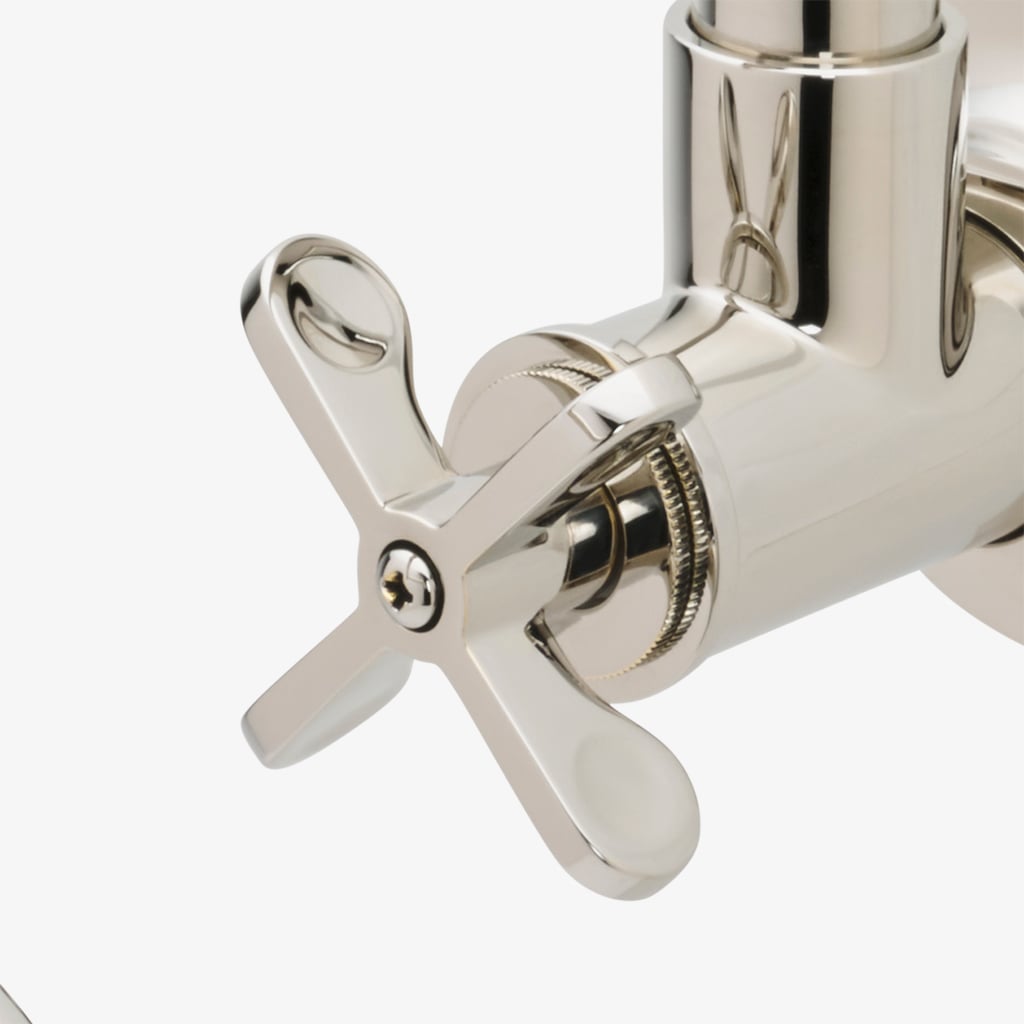 Henry Wall Mounted Articulated Pot Filler with Cross Handle