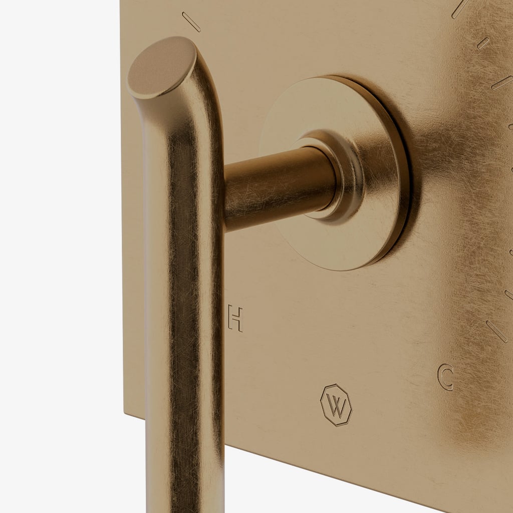 Discover Bond Solo Series Square Thermostatic Control Valve Trim
