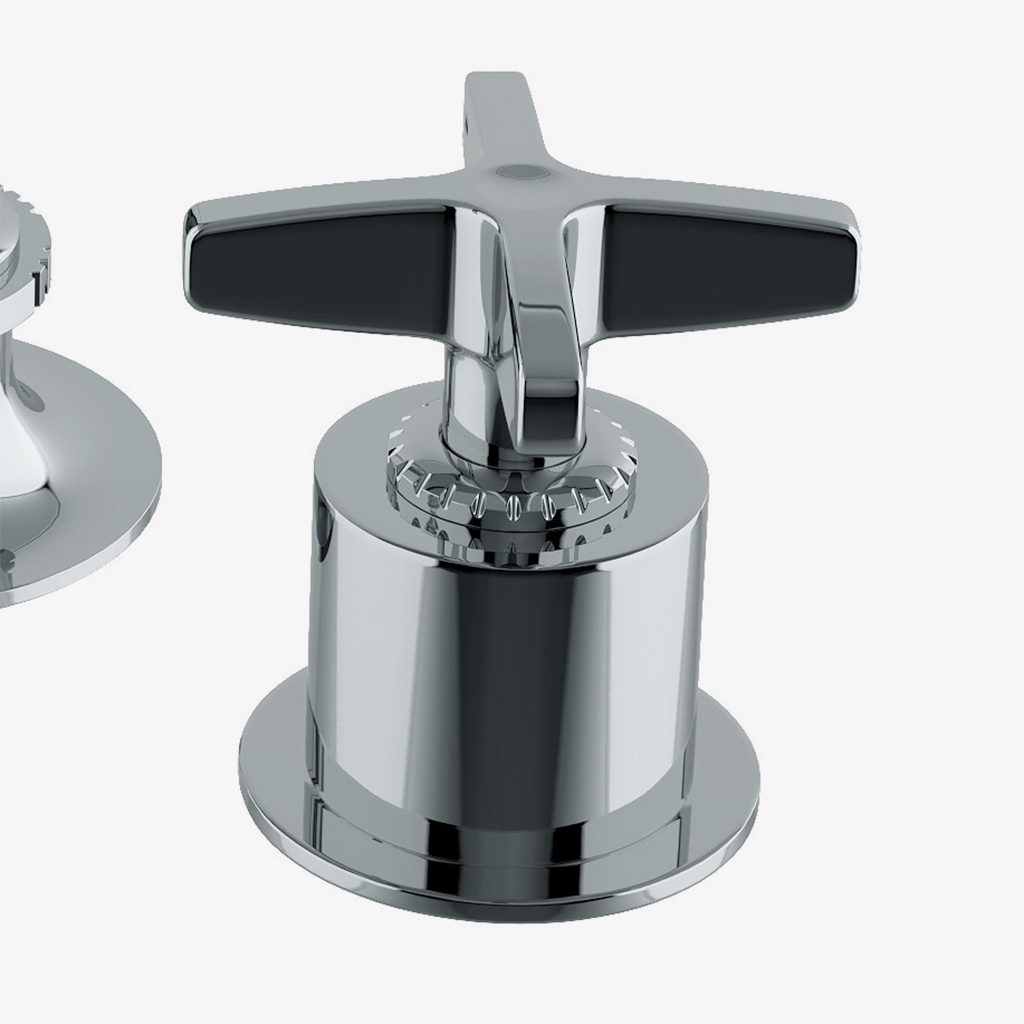 Henry Chronos Gooseneck Lavatory Faucet with Cross Handles