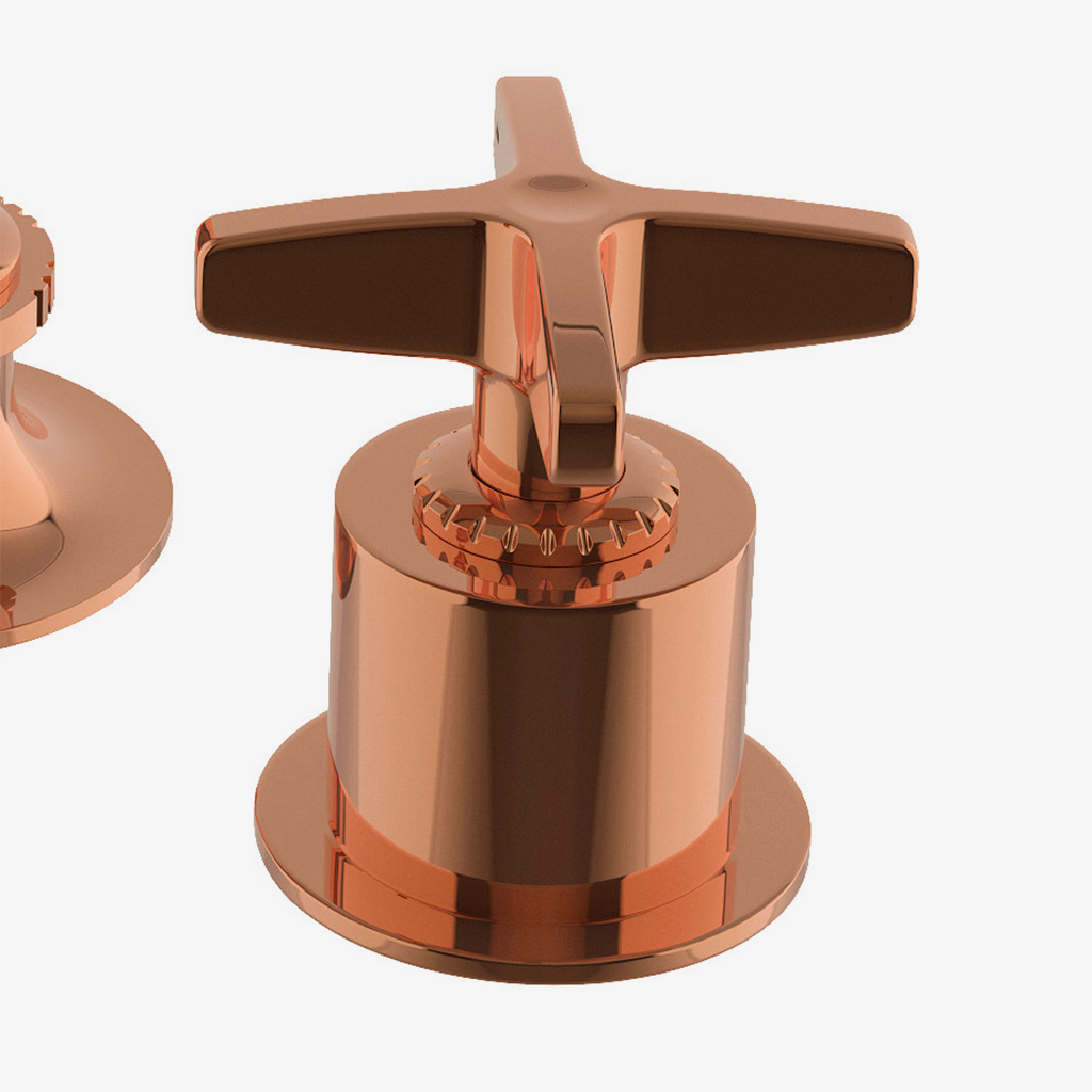 Henry Chronos Gooseneck Lavatory Faucet with Cross Handles