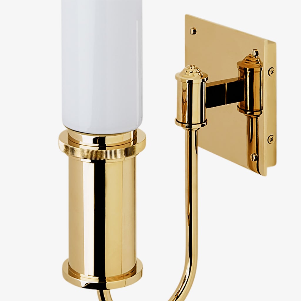 グロリアス・ヘブンズアーム　psa9 Henry Chronos Wall Mounted Single Swing Arm Sconce with Glass Shade