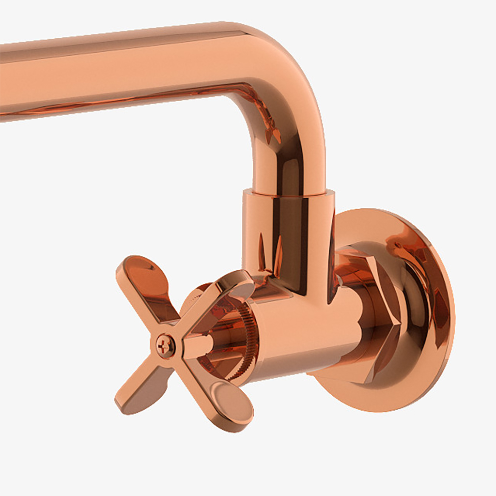 YOSA HYBRID POT Fixhyte neo 本体 FCF-HF03 Henry Wall Mounted Articulated Pot Filler with Cross Handle