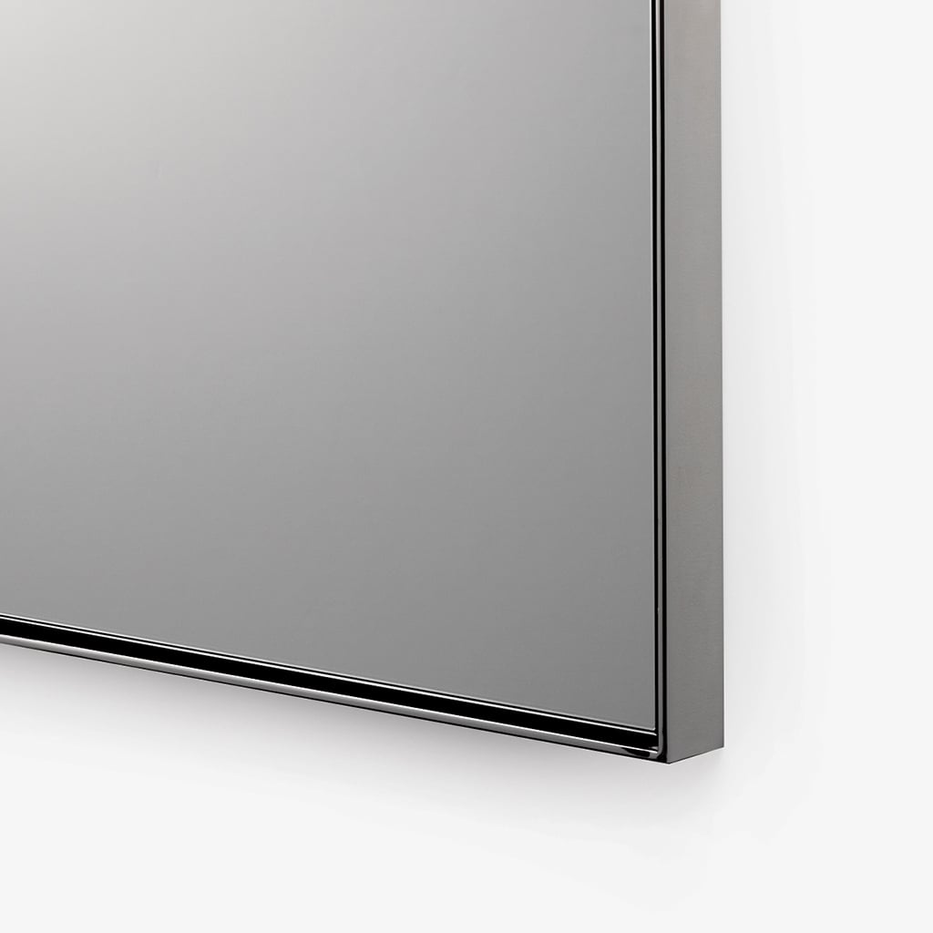 Discover Opus Metal Rectangular Wall Mounted Stationary Mirror 25