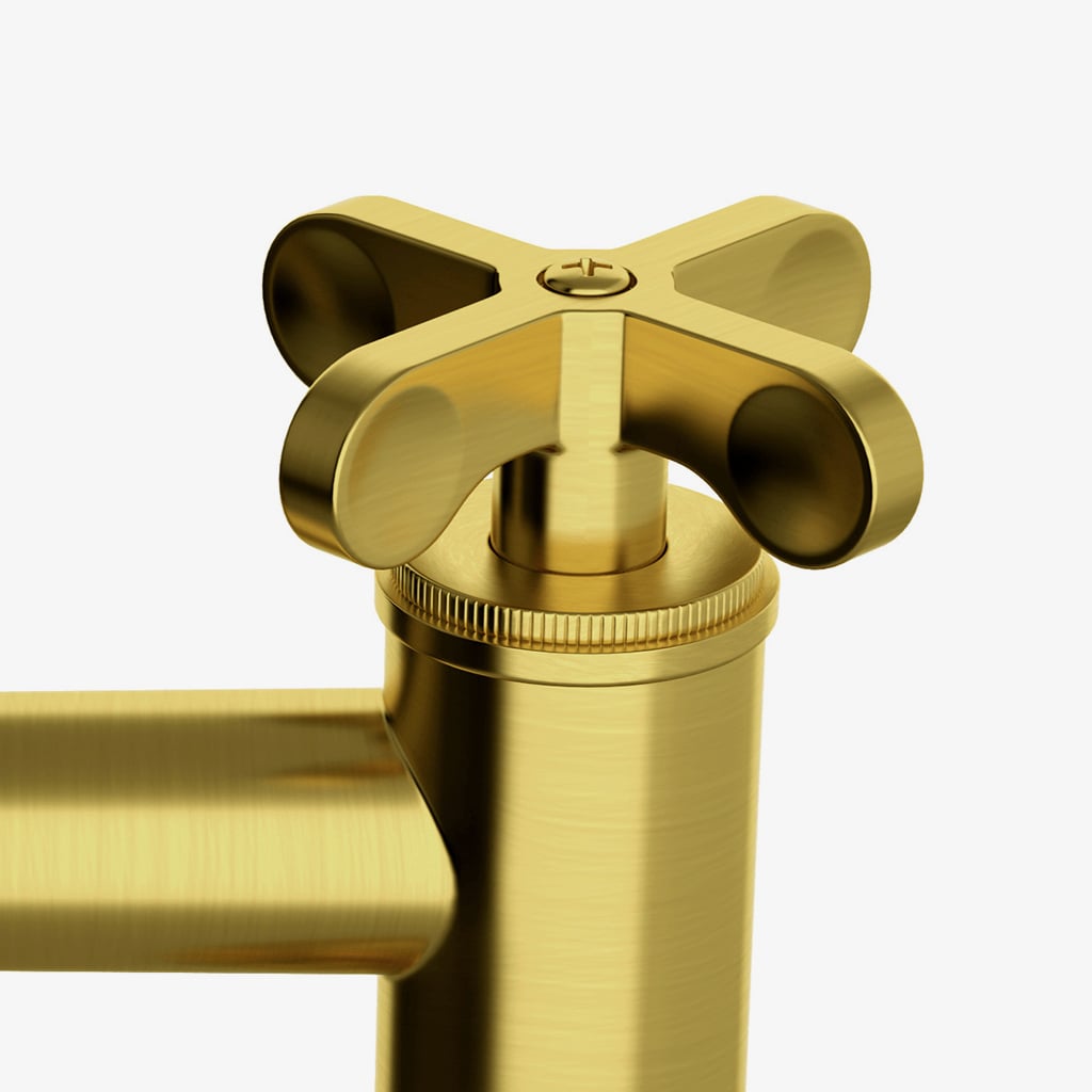 Henry One Hole Lavatory Faucet with Cross Handle