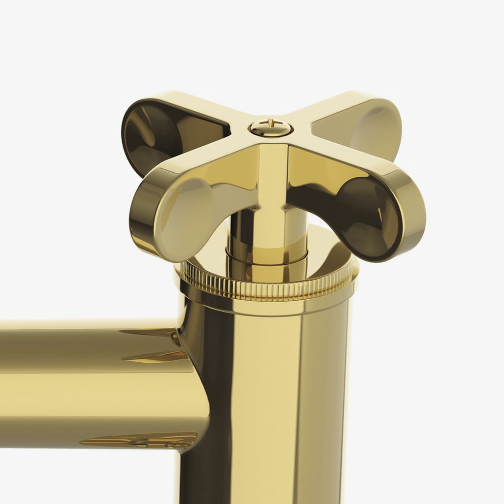 Henry One Hole Lavatory Faucet with Cross Handle