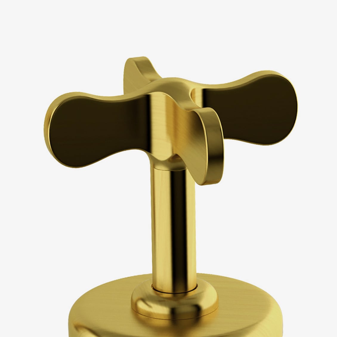 クロダ  Ludlow Volta Lavatory Faucet with Cross Handles